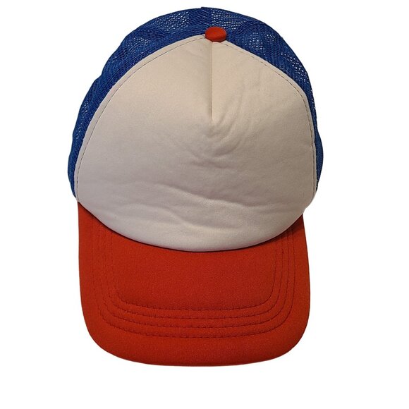 Other - Stranger Things Red White Blue Plain Hat Trucker Cap 80s Adjustable Mesh Dustin